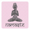 Lotus Pose Square Decal - Medium (Personalized)