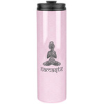 Lotus Pose Stainless Steel Skinny Tumbler - 20 oz