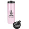 Lotus Pose Stainless Steel Skinny Tumbler