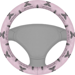 Lotus Pose Steering Wheel Cover (Personalized)