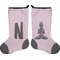 Lotus Pose Holiday Stocking - Double-Sided - Neoprene