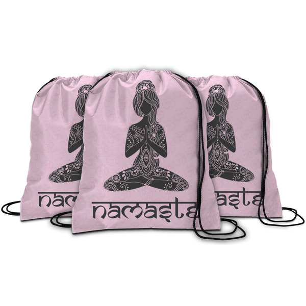 Lotus Pose String Backpack - MAIN