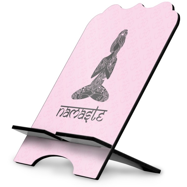 Custom Lotus Pose Stylized Tablet Stand (Personalized)