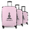 Lotus Pose Suitcase Set 1 - MAIN
