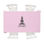 Lotus Pose Tablecloth - 58"x102" (Personalized)
