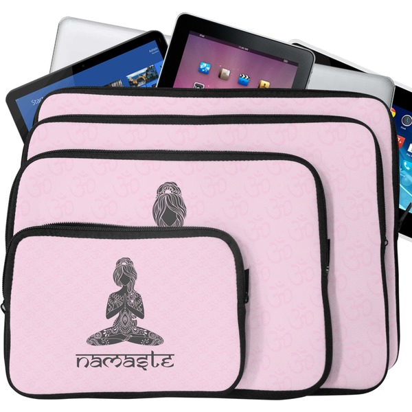 Lotus Pose Tablet & Laptop Case Sizes