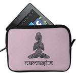 Lotus Pose Tablet Case / Sleeve - Small (Personalized)