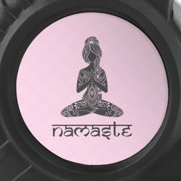 Lotus Pose Tape Measure - 25ft - detail