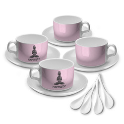 Lotus Pose Tea Cup - Set of 4 (Personalized)