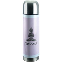 Lotus Pose Stainless Steel Thermos (Personalized)