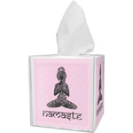 Lotus Pose Tissue Box Cover (Personalized)