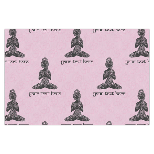 Custom Lotus Pose X-Large Tissue Papers Sheets - Heavyweight