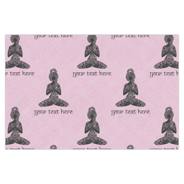 Custom Lotus Pose Tissue Paper Sheets - X-Large - Heavyweight