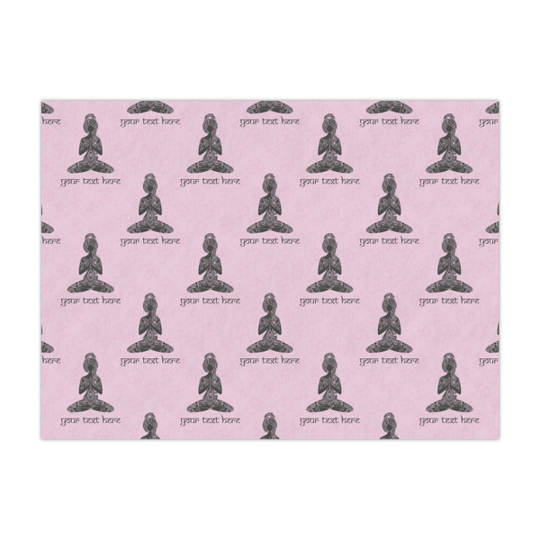 Custom Lotus Pose Tissue Paper Sheets - Large - Lightweight