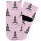 Lotus Pose Toddler Ankle Socks - Single Pair - Front and Back