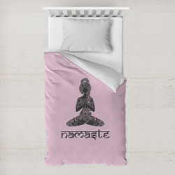 Lotus Pose Toddler Duvet Cover