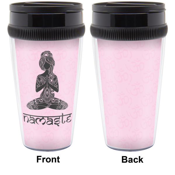 Lotus Pose Travel Mug Approval (Personalized)