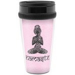 Lotus Pose Acrylic Travel Mug without Handle (Personalized)