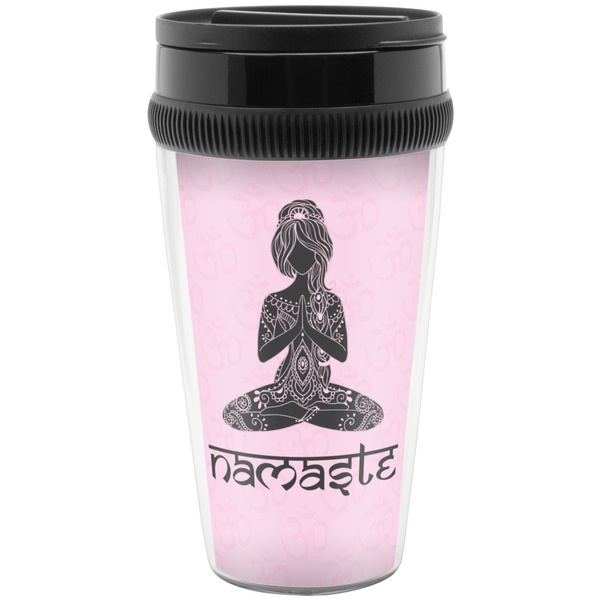 Lotus Pose Travel Mug (Personalized)