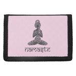 Lotus Pose Trifold Wallet (Personalized)