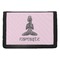 Lotus Pose Trifold Wallet (Personalized)
