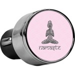 Lotus Pose USB Car Charger (Personalized)