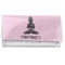 Lotus Pose Vinyl Checkbook Cover (Personalized)