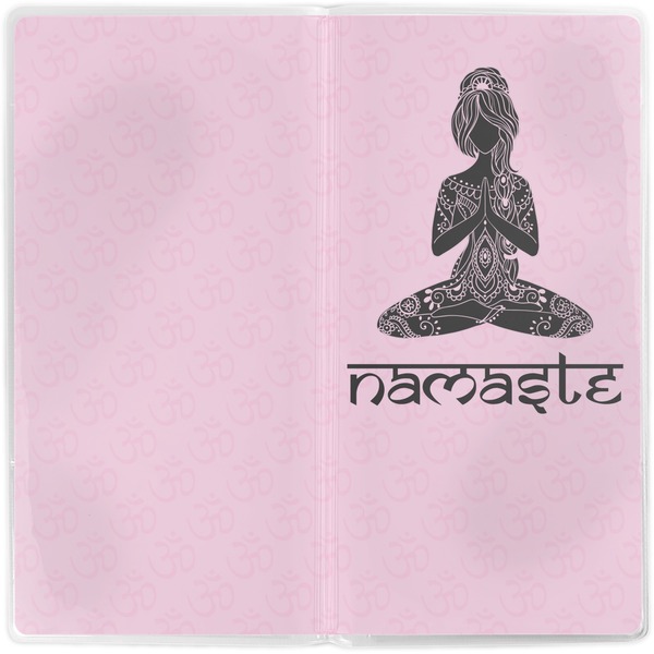 Lotus Pose Vinyl Document Wallet - Apvl