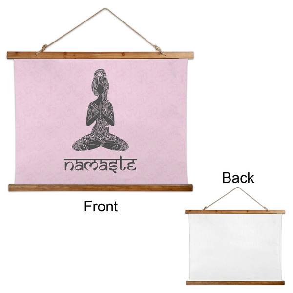 Lotus Pose Wall Hanging Tapestry - Landscape - APPROVAL