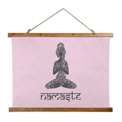 Lotus Pose Wall Hanging Tapestry - Wide