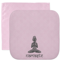 Lotus Pose Facecloth / Wash Cloth (Personalized)