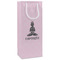 Lotus Pose Wine Gift Bags - Matte