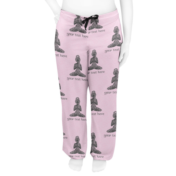 Lotus Pose Women's Pj on model - Front