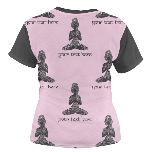 Lotus Pose Women's T-shirt Back