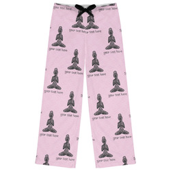 Lotus Pose Womens Pajama Pants (Personalized)