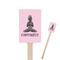 Lotus Pose Rectangle Wooden Stir Sticks