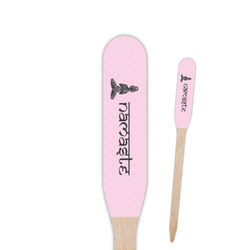 Lotus Pose Paddle Wooden Food Picks