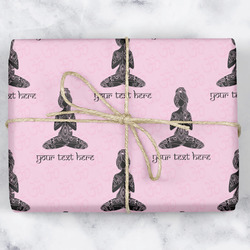 Lotus Pose Wrapping Paper (Personalized)