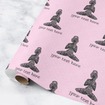 Lotus Pose Wrapping Paper Roll - Small