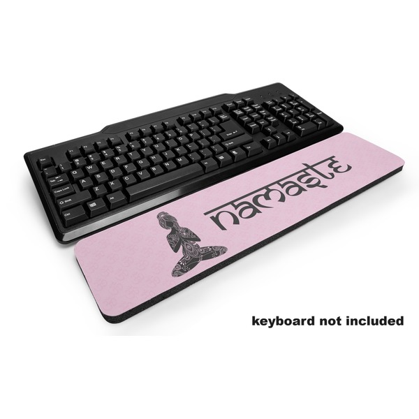 Custom Lotus Pose Keyboard Wrist Rest (Personalized)