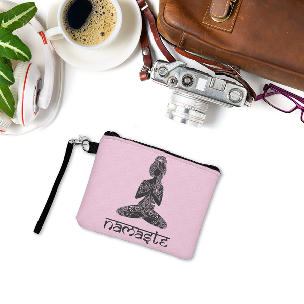 Lotus Pose Wristlet ID Cases - LIFESTYLE