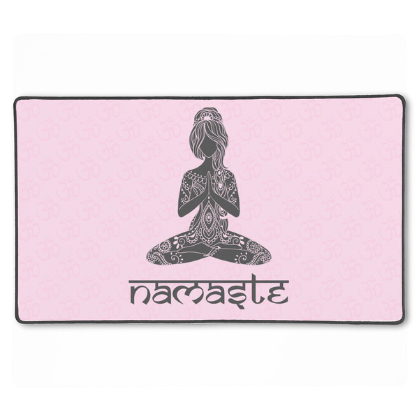 Lotus Pose XXL Gaming Mouse Pads - 24" x 14" - APPROVAL