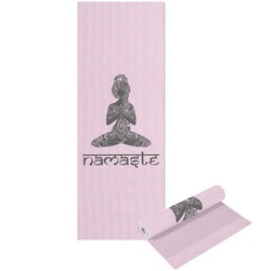 Lotus Pose Yoga Mat - Printed Front and Back (Personalized)