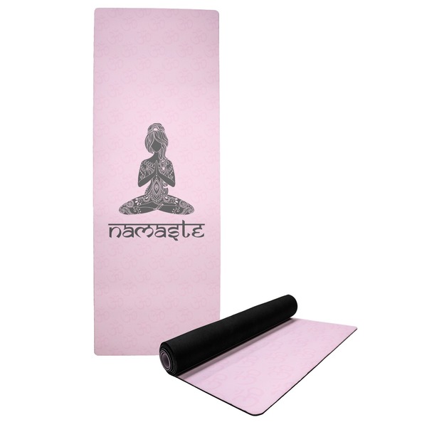 Custom Lotus Pose Yoga Mat (Personalized)