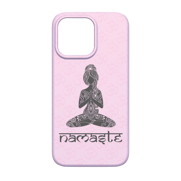 Lotus Pose iPhone 13 Case - Back