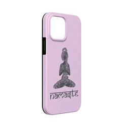Lotus Pose iPhone Case - Rubber Lined - iPhone 13 Mini
