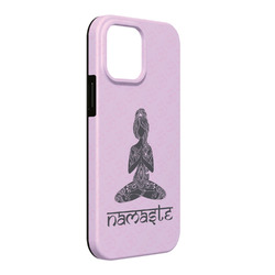 Lotus Pose iPhone Case - Rubber Lined - iPhone 13 Pro Max