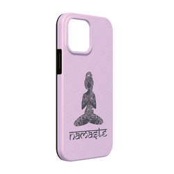 Lotus Pose iPhone Case - Rubber Lined - iPhone 13 Pro