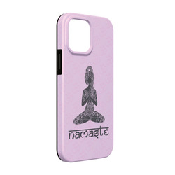 Lotus Pose iPhone Case - Rubber Lined - iPhone 13