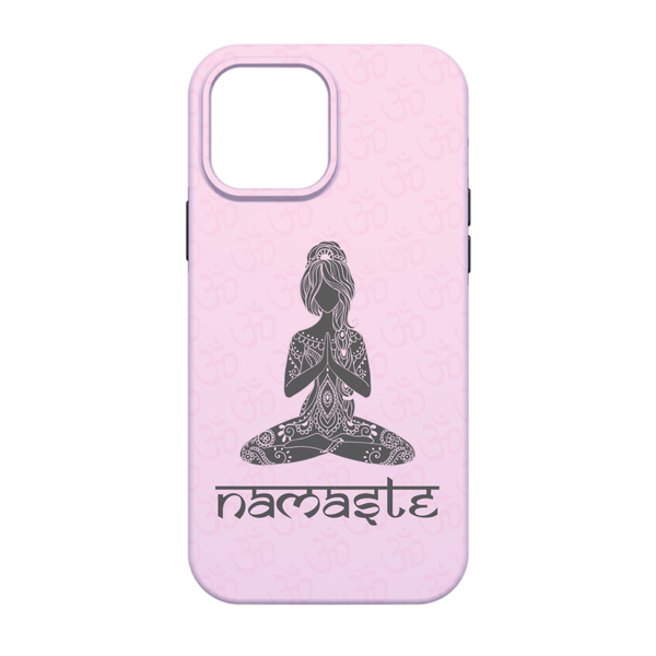 Lotus Pose iPhone 13 Tough Case - Back